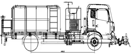 東風(fēng)天錦型道路清洗車