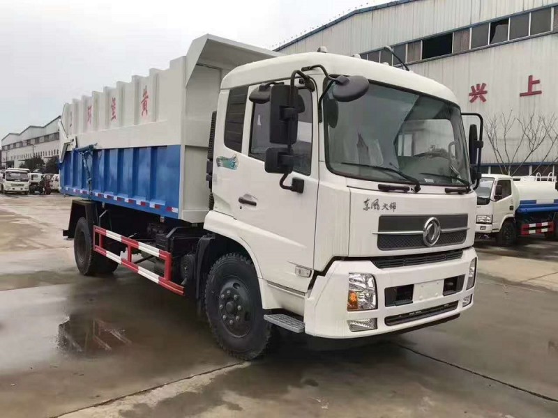 東風天錦15-17方對接垃圾車