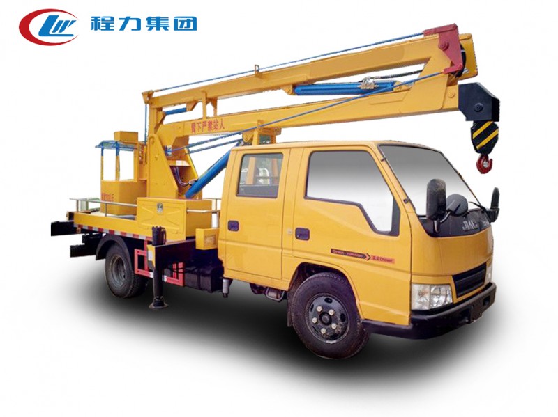 江鈴雙排12米藍(lán)牌高空作業(yè)車 江鈴雙排12米藍(lán)牌高空作業(yè)車圖片
