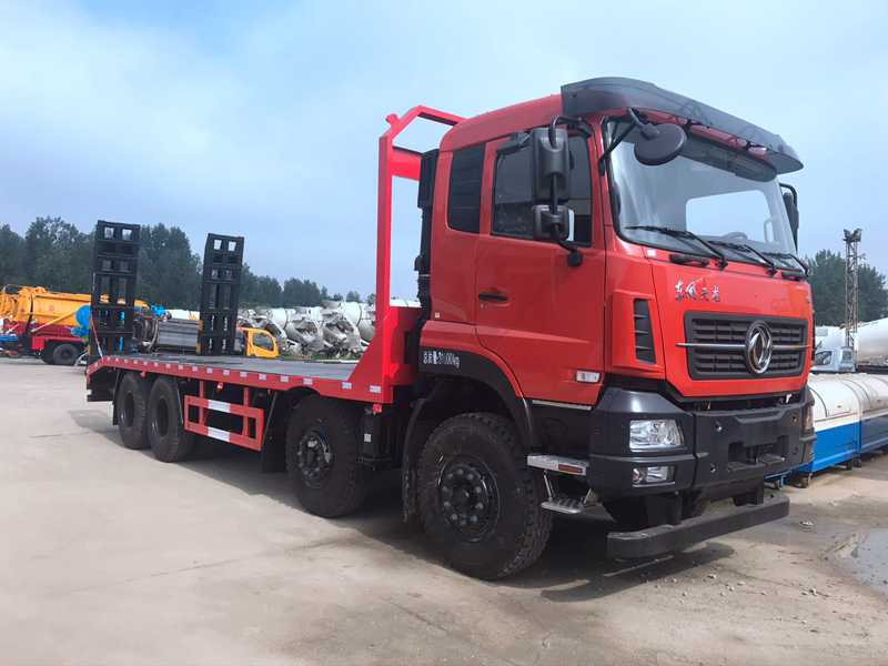 東風(fēng)天龍前四后八平板運(yùn)輸車圖片